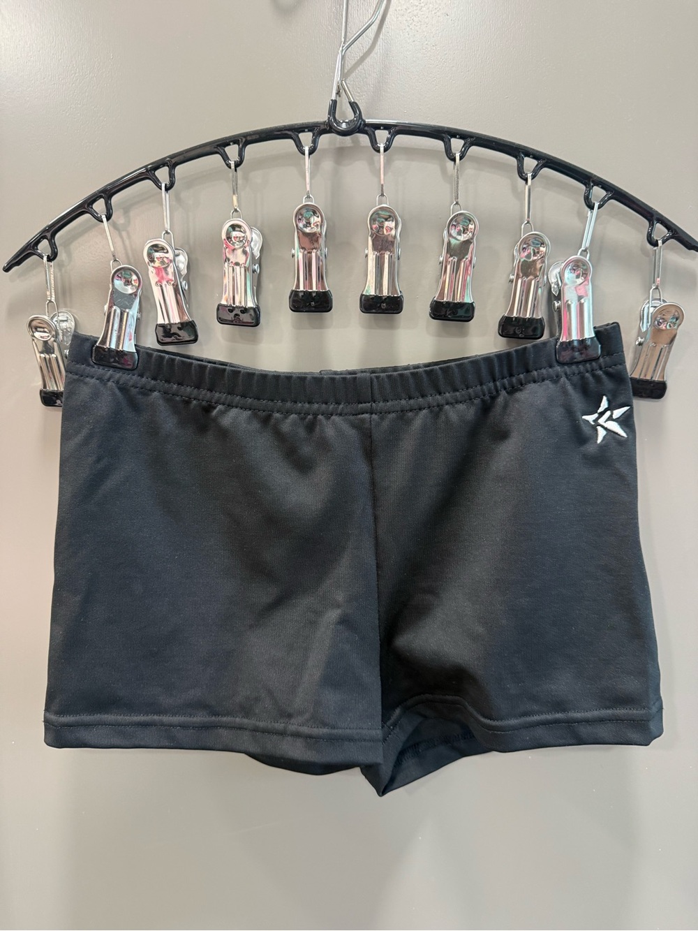 REBEL ATHLETIC Girls Black Shorts